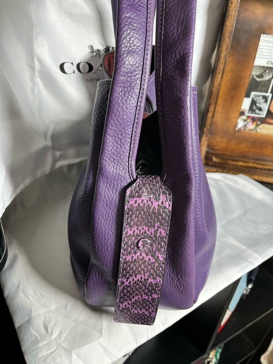 Coach 1941 Bandit Hobo Bag in Purple - Picture 3 of 11